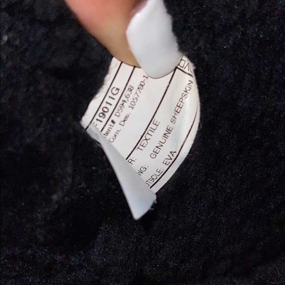 BLACK shimmery UGG BOOTS - Picture 7 of 12